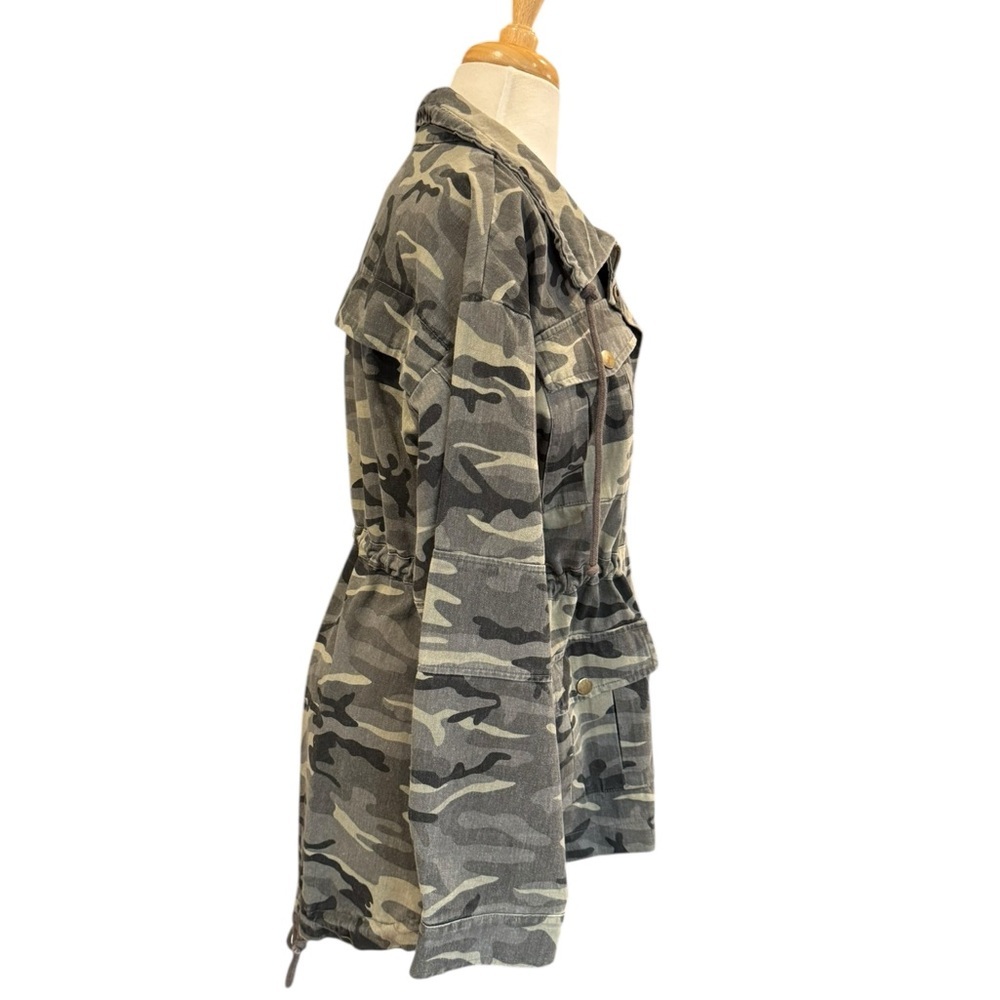 Fate Camouflage Utility Anorak Jacket Camo Military Grunge Anorak Size Small - Picture 3 of 16